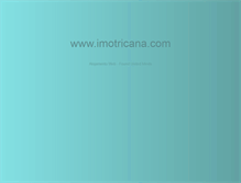 Tablet Screenshot of imotricana.com